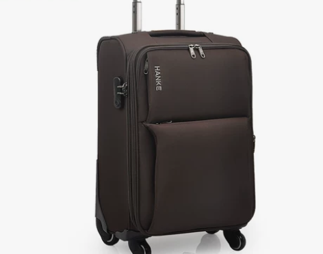 汉客 16寸横款拉杆箱万向轮牛津布旅行箱密...