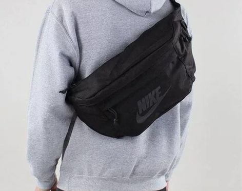 正品NIKE运动腰包男女胸包大容量多功能斜...