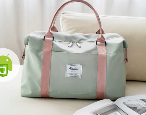 旅行包女大容量手提轻便防水行李包 途出差旅...