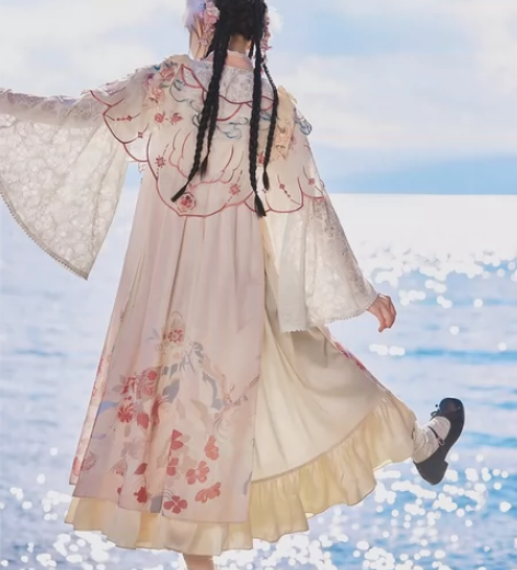 七月夕 空谷 吊带齐胸裙国风汉服连衣裙交领...