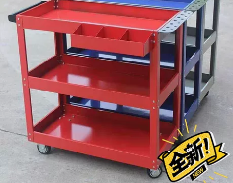 工具车，镀锌板材，带4个轮胎，方便推拉。厂...