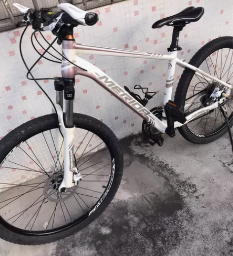 美利达公爵600山地自行车，27速油刹17...