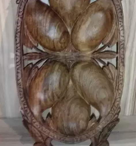 手工红木艺实木雕花雕塑摆件挂件装饰品收藏品...