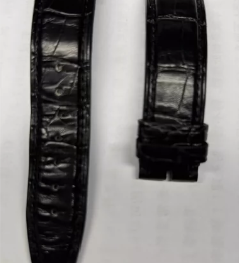 万国手表全新原装原厂正品美洲鳄鱼皮竹节纹表...