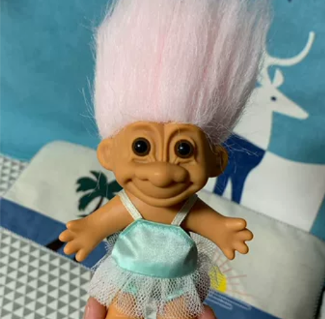巨魔娃娃 Trolls  芭蕾舞 古董娃娃...