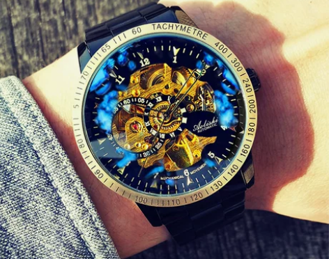 瑞士认证品牌手表男士机械表男表全自动镂空防...