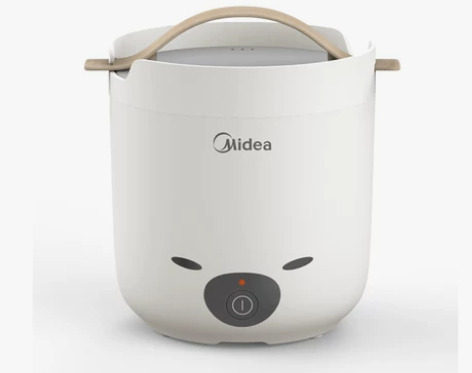 美的电饭煲迷你一人食煮饭锅学生宿舍1.3L...