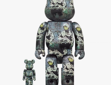 正品Bearbrick积木熊防暴警察rio...