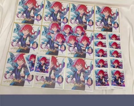 逆先夏目新世界色纸10通贩圆6v9新v2拍...