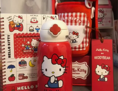 全新未使用过杯具熊正品 杯具熊kt猫系列冬...
