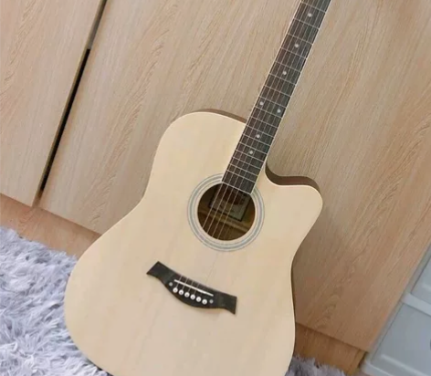 【1288买的一次没用】单板吉他全新38寸...