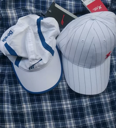 全新多威正品有吊牌跑步运动薄款速干帽，男女...