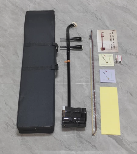 【初学者】黑檀木白木苏州二胡乐器演奏二胡铜...