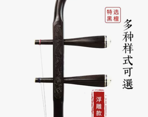 致雅苏州黑檀木二胡乐器特选专业考级演奏表演...