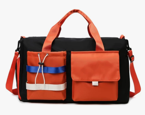 短途大容量轻便旅行包女多功能运动游泳健身包...