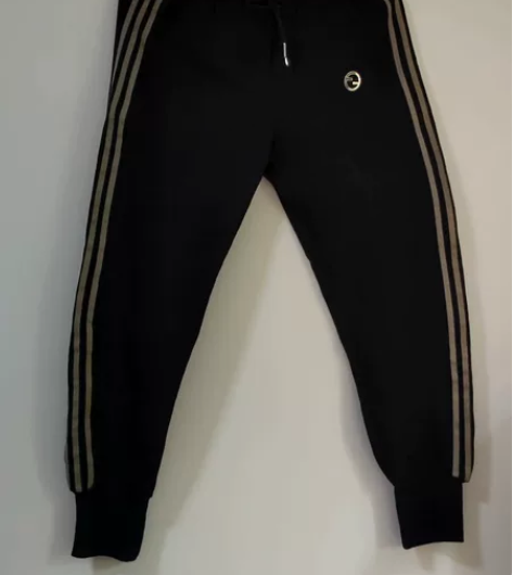 黑色运动裤收脚，160码九分裤，有弹性，裤...