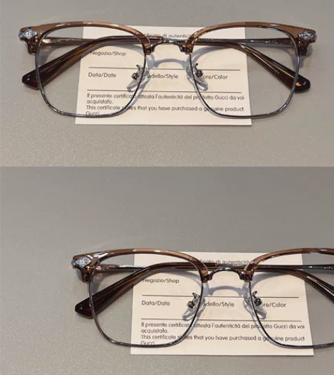 找到了?适合所有脸型的清透冷茶太绝了近视眼...