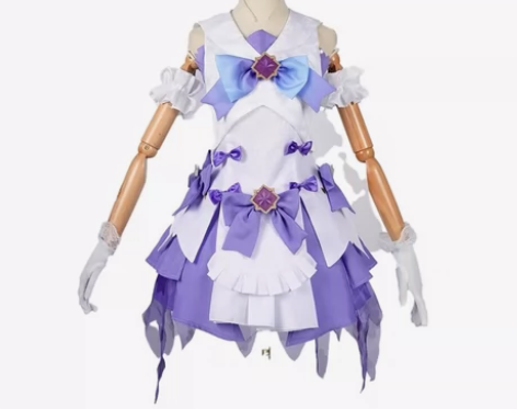 出瑶时之祈愿紫色cos服（包邮） [闪亮]...