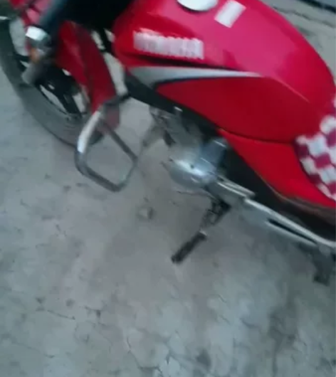 雅马哈天剑高配版的油刹，机器不烧机油嗡嗡滴...