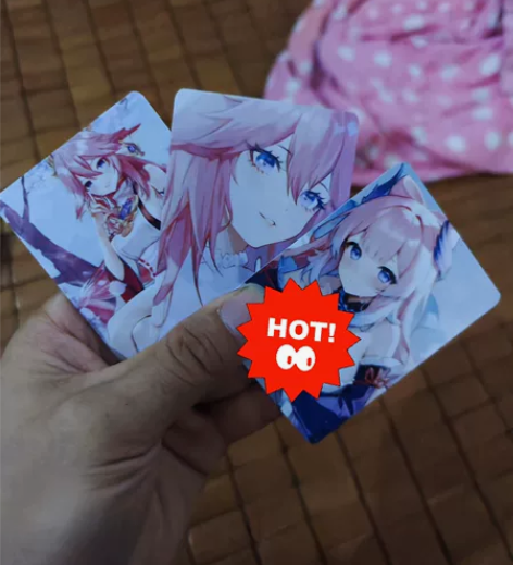 八重神子,珊瑚宫心海, PVC材质防水厚度...