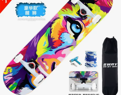 斯威正品四轮滑板双翘板公路刷街成人儿童4轮...