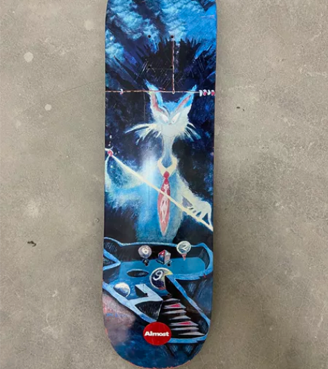 almost进口专业滑板板面 已贴好砂纸 ...