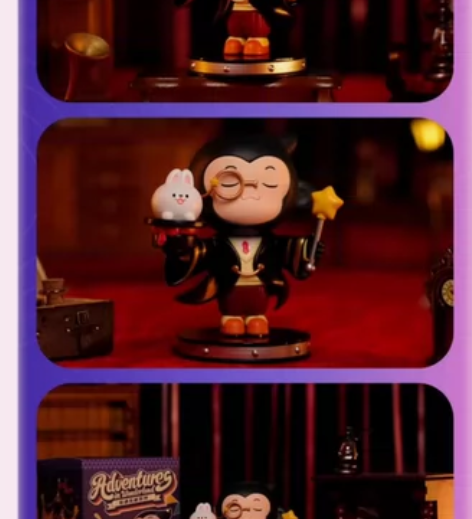 2023最新款小猿手办游乐园系列手办 魔术...