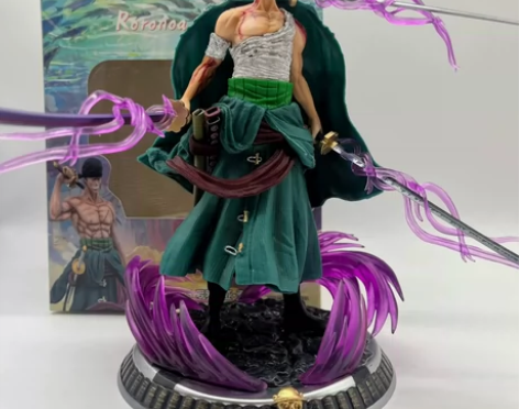 索隆手办海贼王GK   包邮 小号浴血索隆...