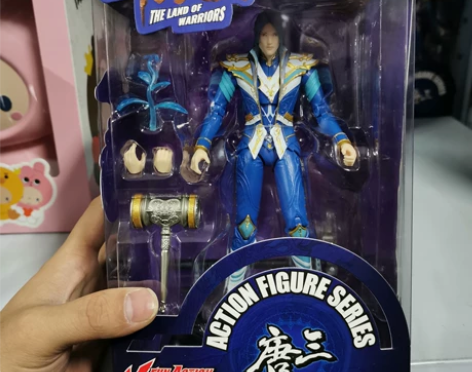 正版斗罗大陆人物手办小舞唐三手办可动发光底...