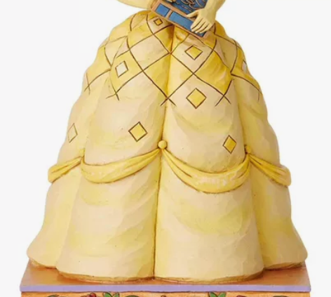 全新迪士尼美女与野兽贝儿公主雕像摆件，代购...