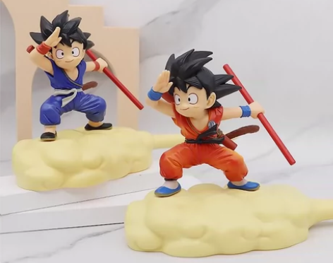 【燃风手办】七龙珠动漫手办童年孙悟空踩筋斗...