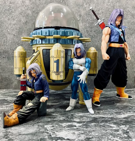 【全新优质版】超大七龙珠系列GK紫发黄发特...