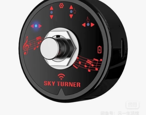 无线蓝牙翻谱器自动 ipad手机通用吉他电...