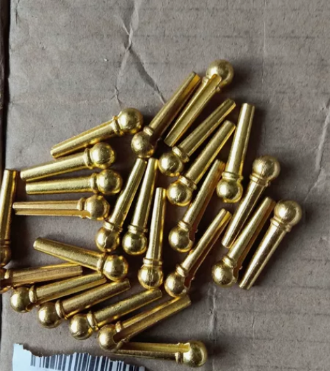 黄铜吉他弦钉民谣吉他固弦锥木吉他黄铜塑料弦...