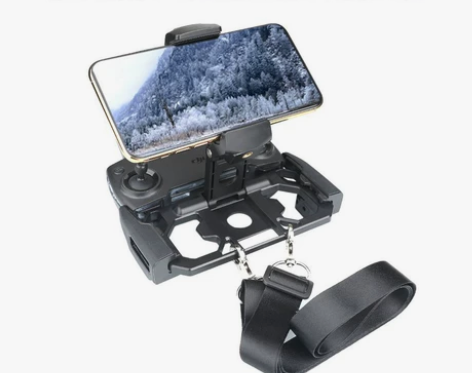 大疆御全系列遥控器平板手机支架带挂绳肩带适...