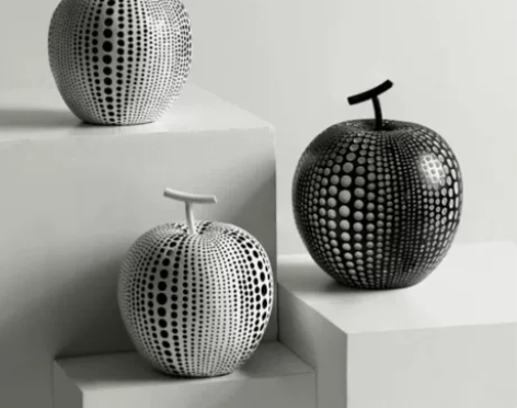 【苹果摆件】办公室桌面家居软装饰品摆设北欧...