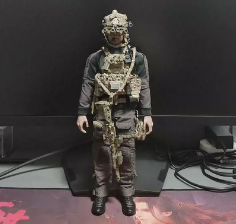 1/6自d兵人（无考证），主体配件小时代M...