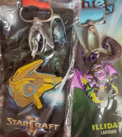 暴雪星际争霸魔兽世界伊利丹证件挂带工作证带...