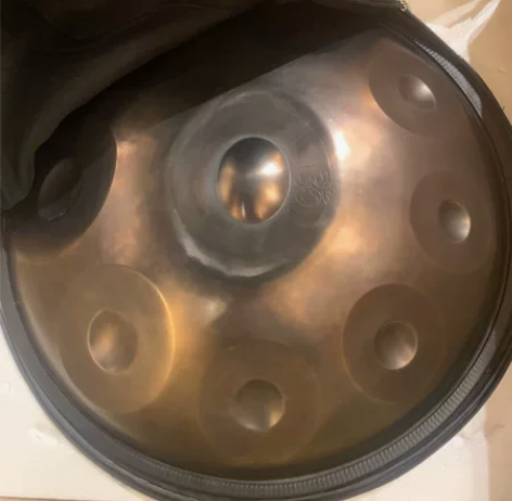 手碟鼓，9音，全新包装都在，另外带支架， ...