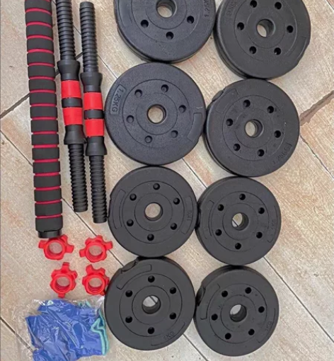 亏本出了！亏本出了！可调节哑铃家用杠铃10...