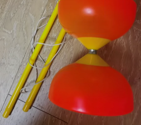 【包邮】儿童空竹小号 尺寸如图 轻微使用痕...