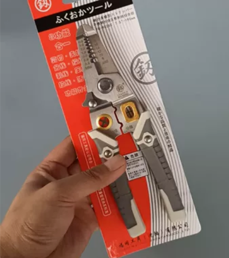 【这样的钳子用过吗】福冈9028C多功能剥...