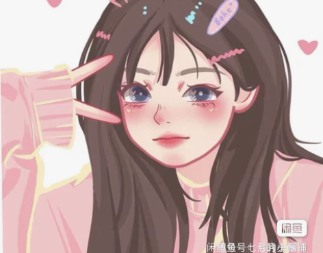 15头像】鸭鸭风Q版手绘头像定制情侣约稿真...