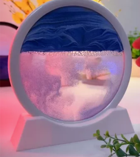 【便宜出】创意3D流沙画摆件创意礼品生日解...