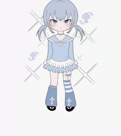 【接稿】QQ人 对称全身丘丘人 提前沟通服...