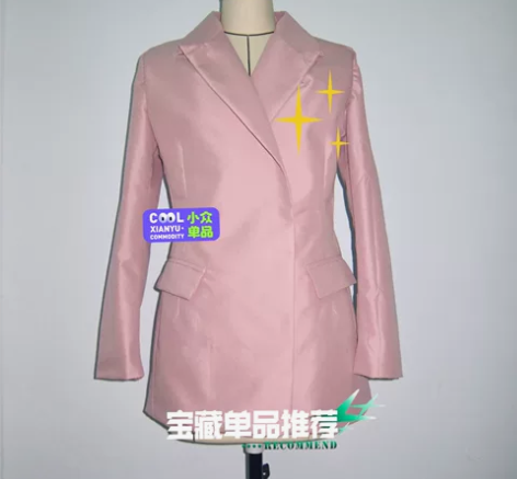 服装设计立裁女士西装外套带白坯立裁 服装工...