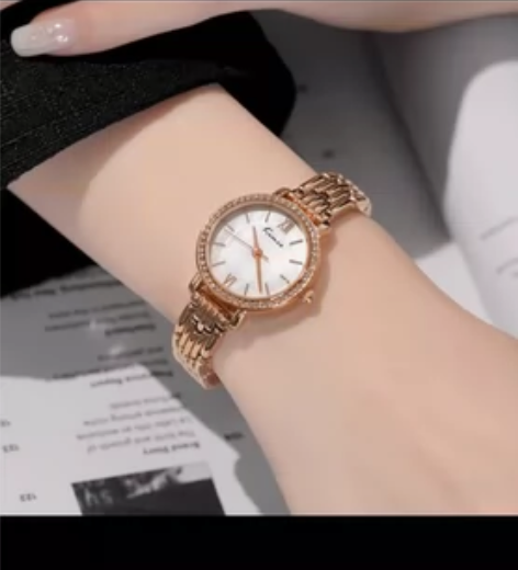 金米欧手表女2023新款女款女式小众轻奢女...