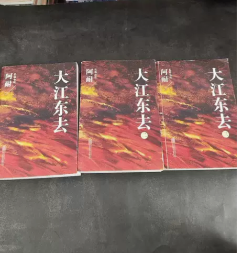 批发正版二手 大江东去：全3册 阿耐 北京...