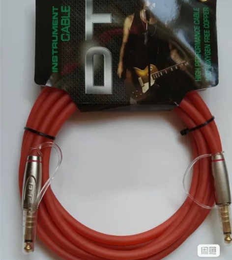 全新正品DT乐器连接线3米 贝司 吉他 电...