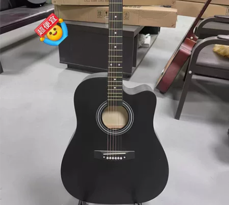 低价处理38寸单板吉他初学者41寸民谣吉他...